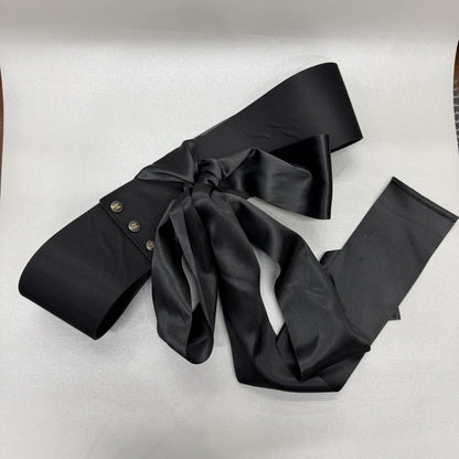 CHANEL ブラック レザーベルト レディース【中古】 