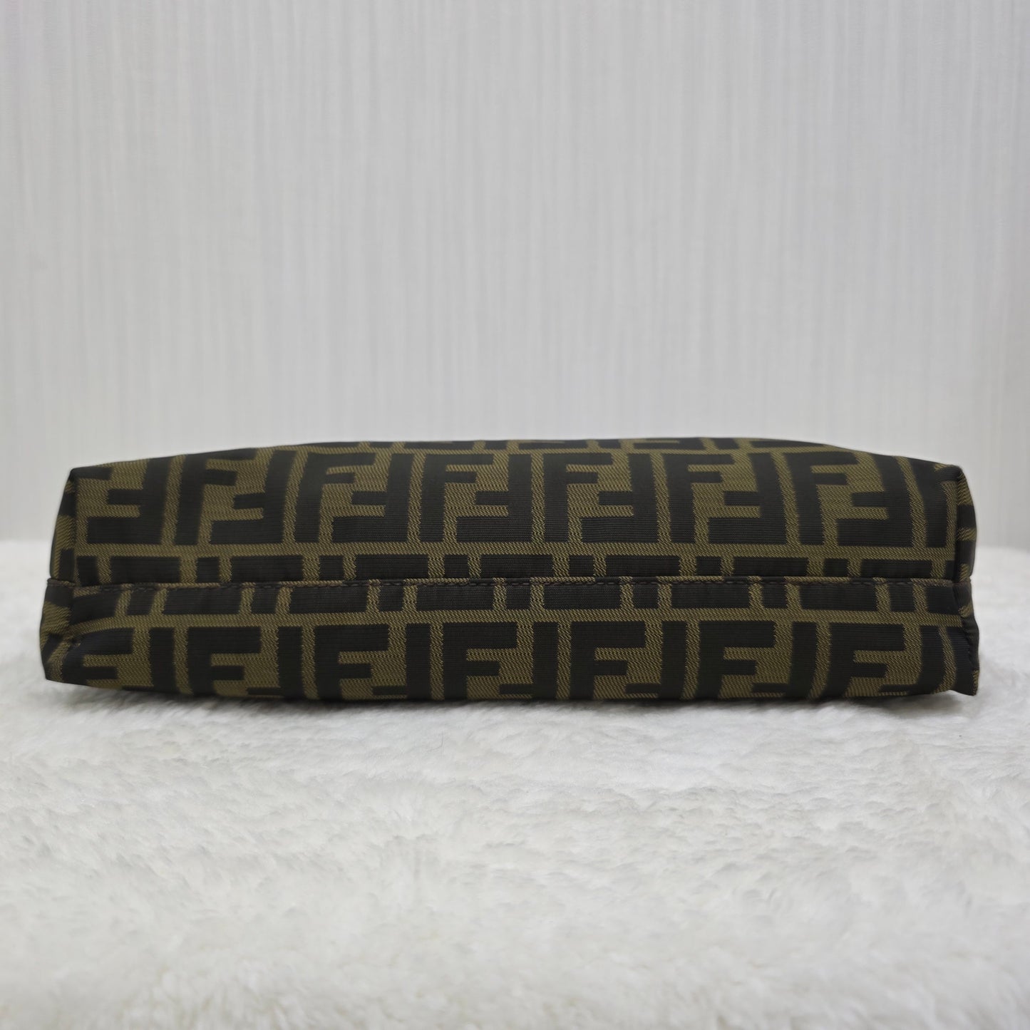 フェンディ ズッカ ショルダーバッグ ブラウン【中古】 