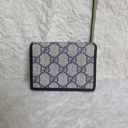 Gucci 双折钱包 米色/黑色 [二手] 