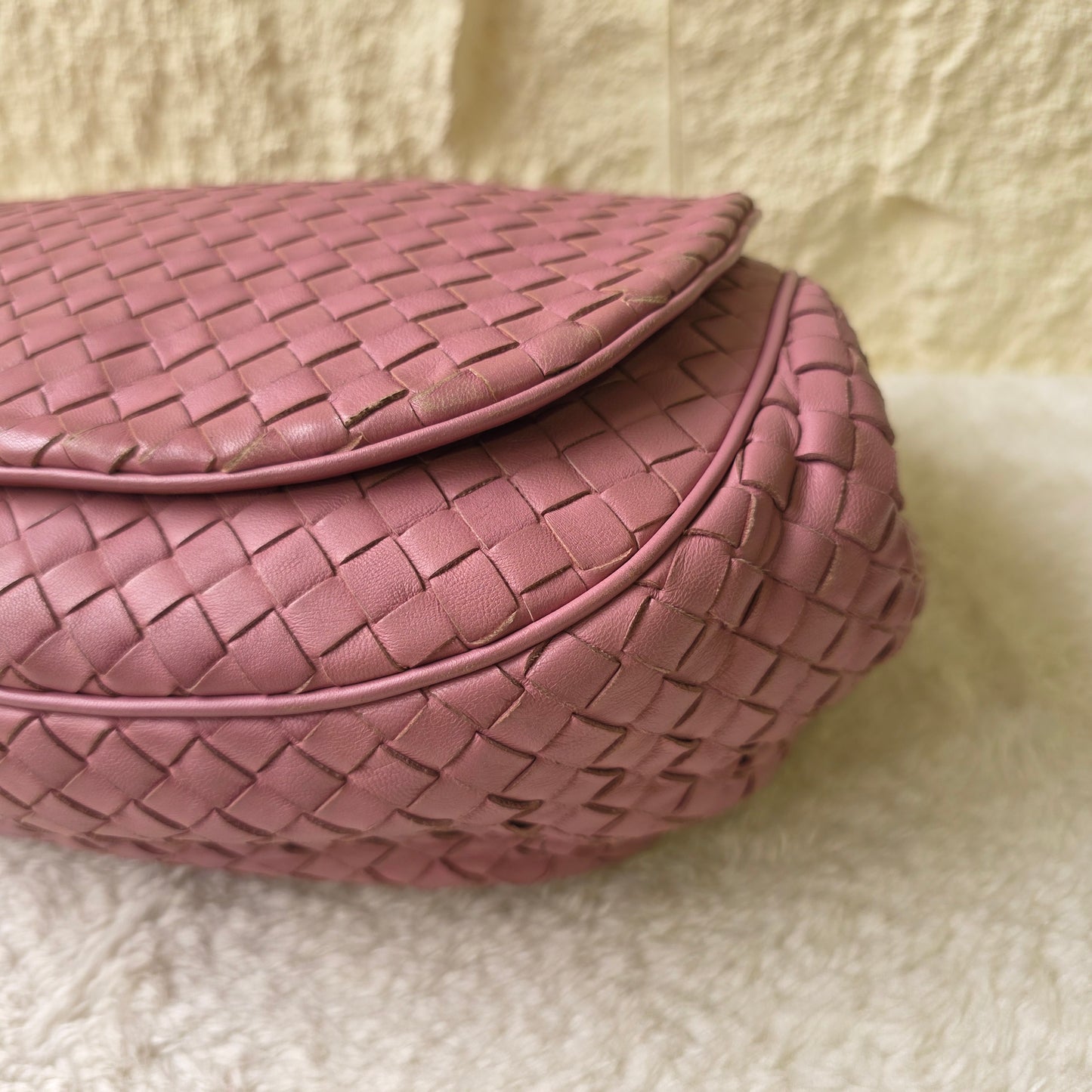 BOTTEGA VENETA Handbag Intrecciato Shoulder [Pre-Owned]