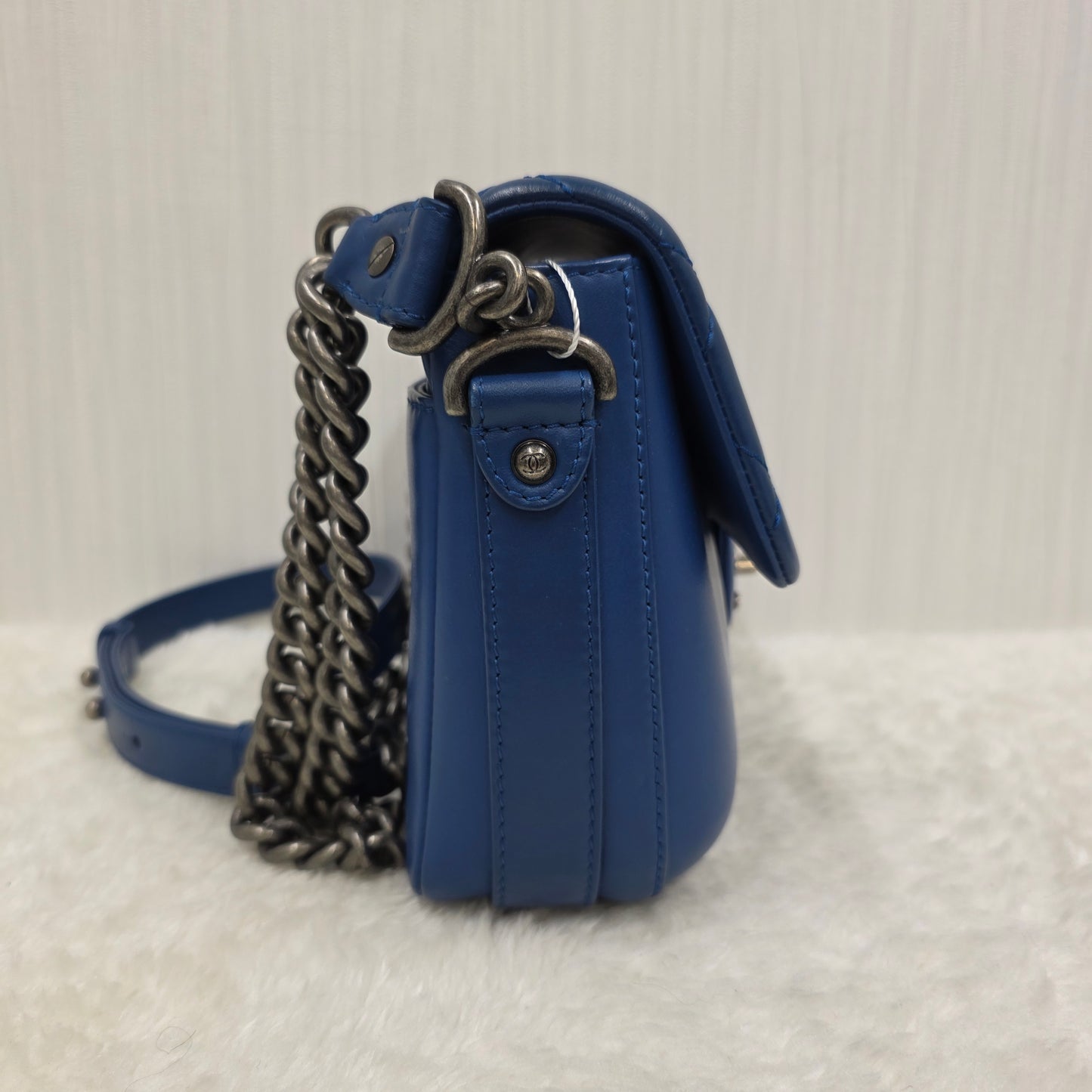 Chanel 马特拉塞凸纹链条单肩包 [二手] 
