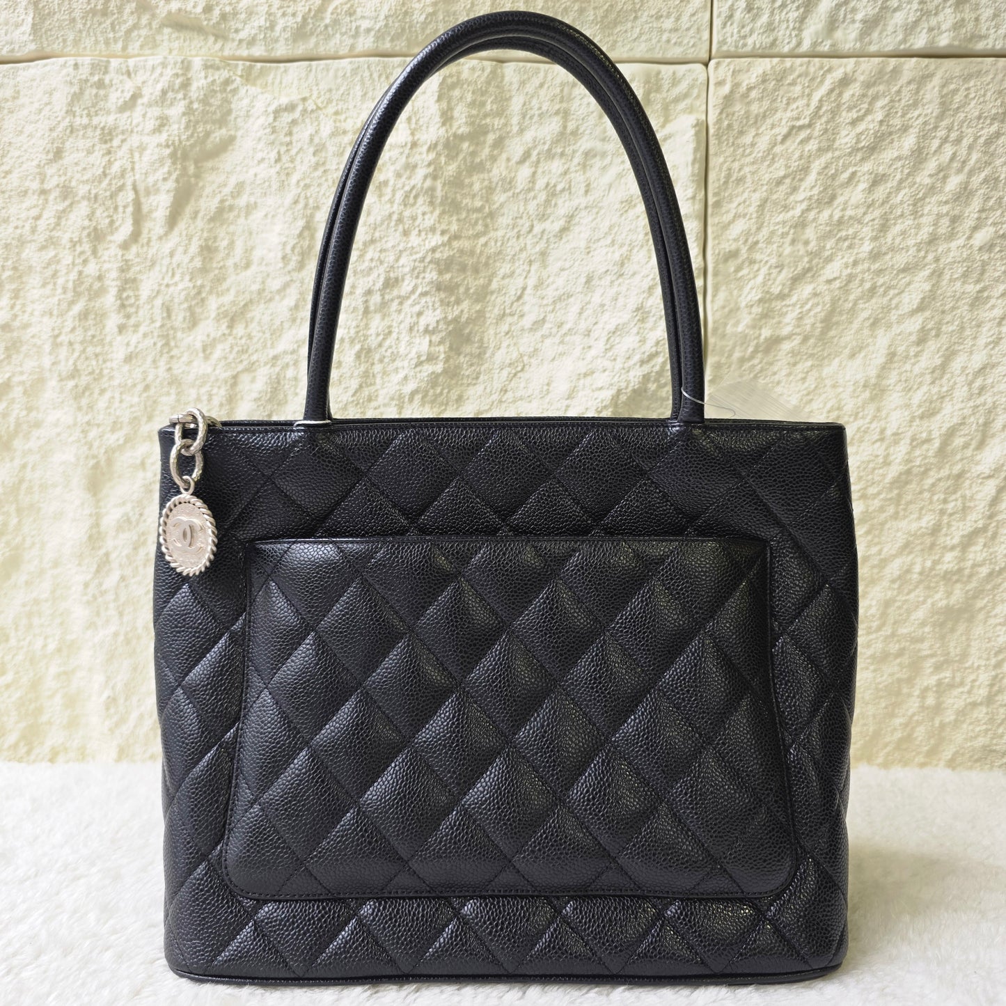 Chanel Matelassé Caviar Skin Reissue Tote Bag [Pre-Owned]