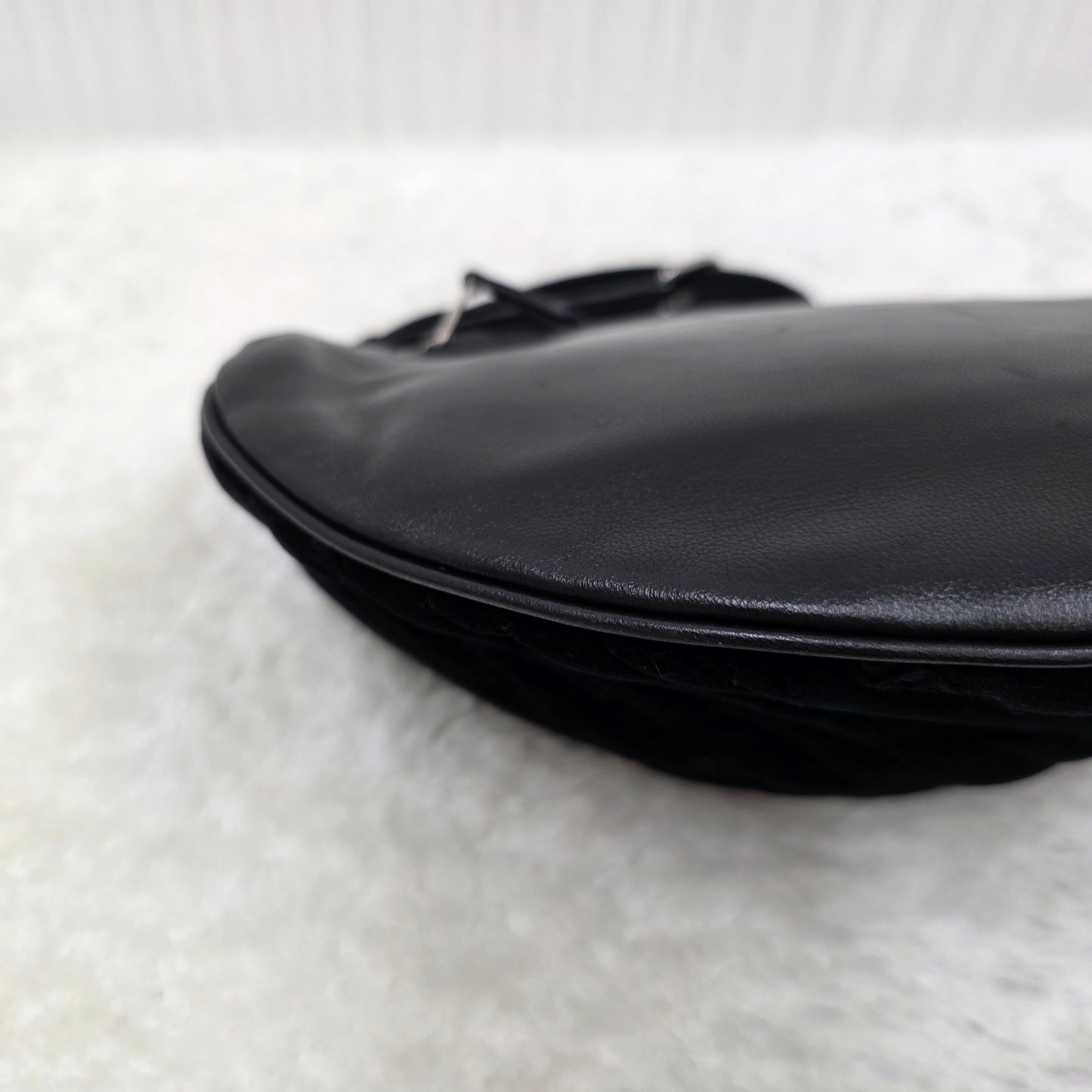 Balenciaga Souvenir All Over Logo Shoulder Bag [Pre-Owned]