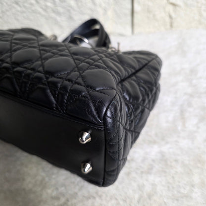 CHRISTIAN DIOR Lady Dior Cannage Chain Shoulder Bag [Pre-Owned]
