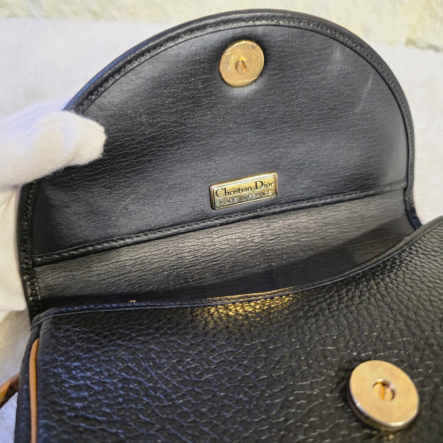 DIOR Christian Dior Shoulder Bag Pouch [Pre-Owned]