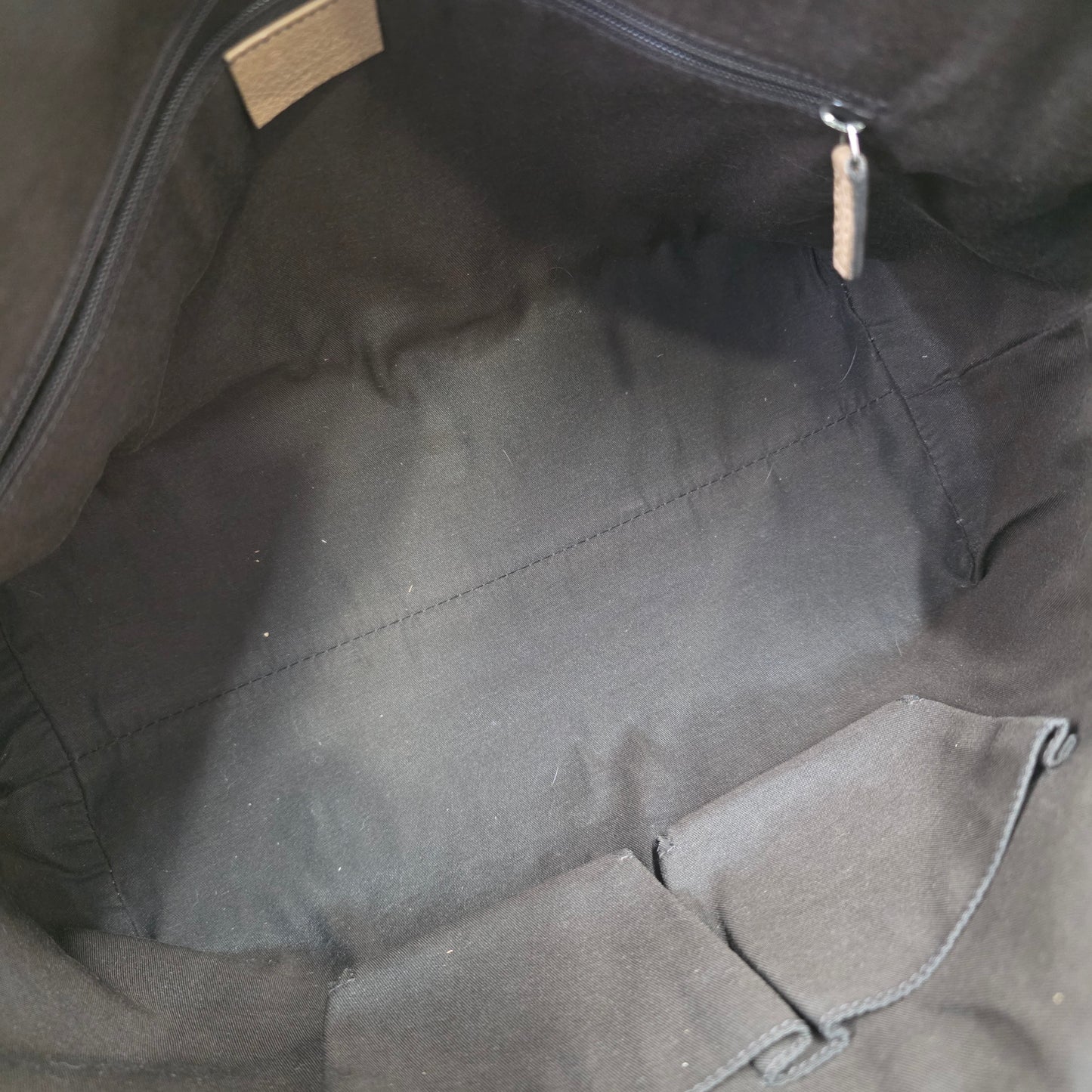 GUCCI Leather Tote Bag [Pre-Owned]