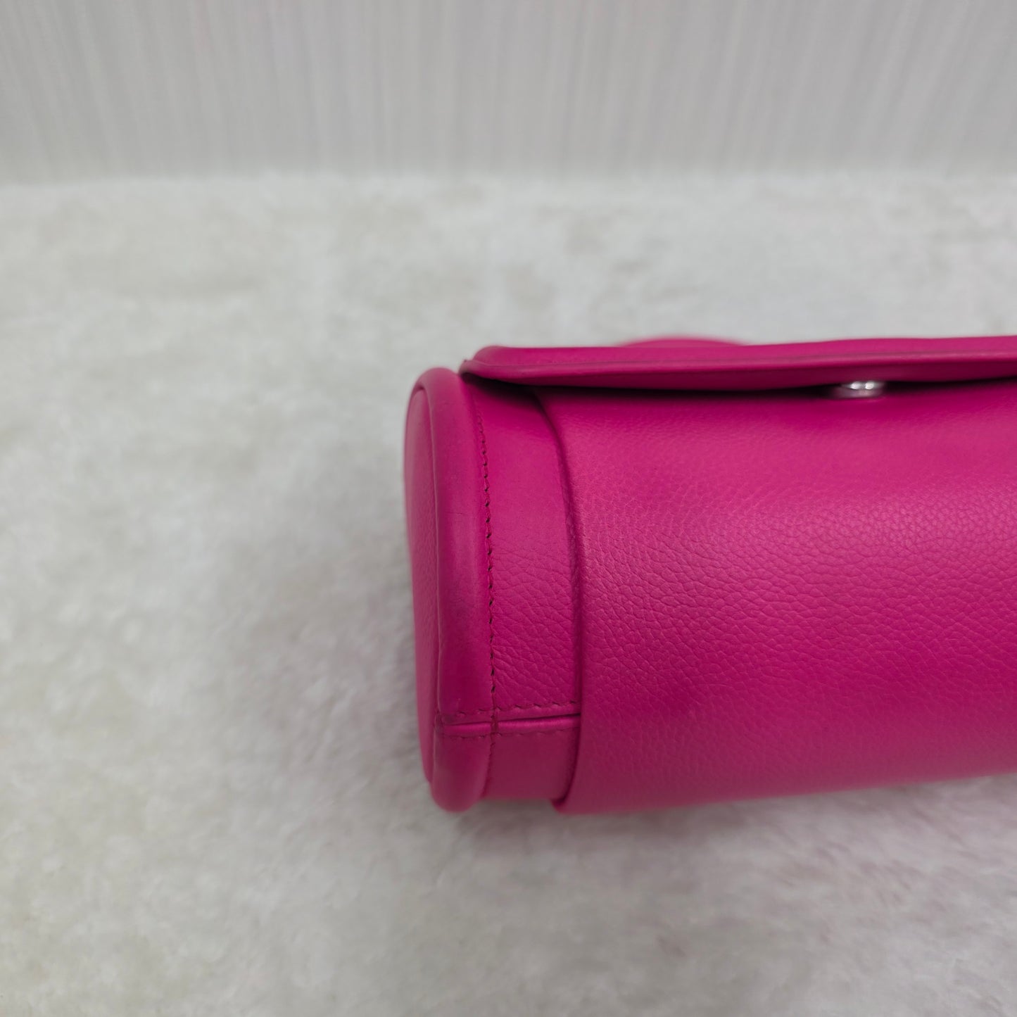 BALENCIAGA アワーグラス ショルダーバッグ レザー ピンク【中古】 