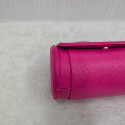 BALENCIAGA アワーグラス ショルダーバッグ レザー ピンク【中古】 