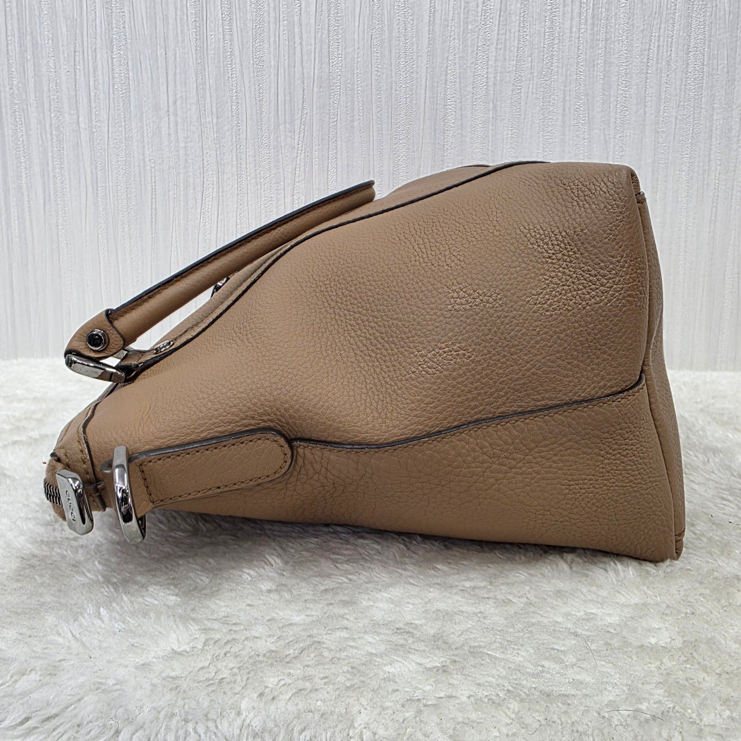 GUCCI Leather Tote Bag [Pre-Owned]