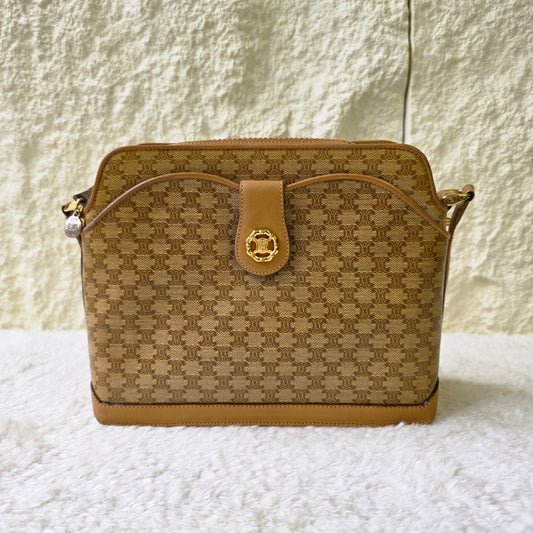 CELINE Macadam Shoulder Bag[Pre-Owned]