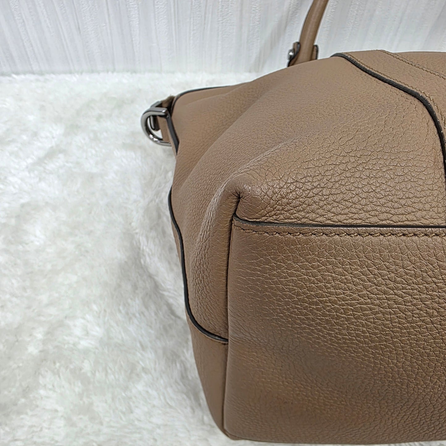 GUCCI Leather Tote Bag [Pre-Owned]