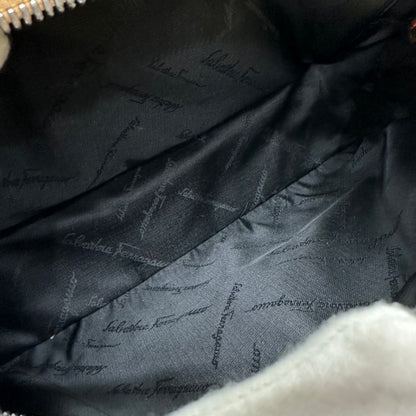 Salvatore Ferragamo 米色皮革手提包 [二手]