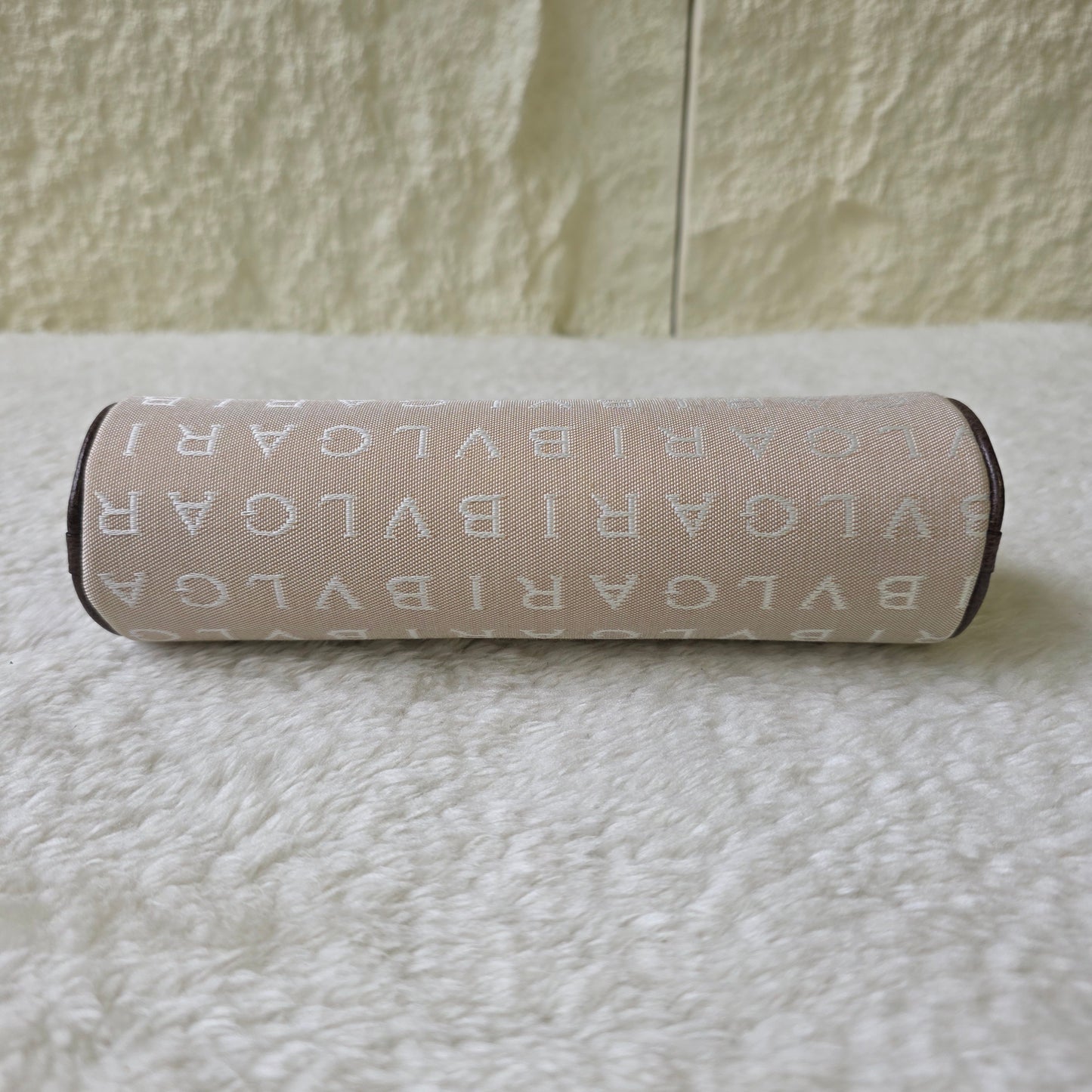 BVLGARI Pen Case Beige [Pre-Owned]