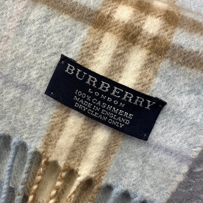 Burberry Light Blue Scarf [Pre-Owned]