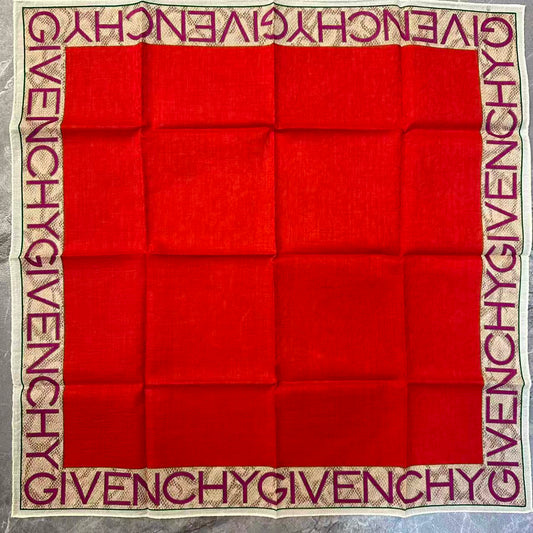 GIVENCHY ハンカチ【中古】 