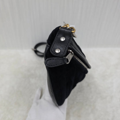 Balenciaga Souvenir All Over Logo Shoulder Bag [Pre-Owned]