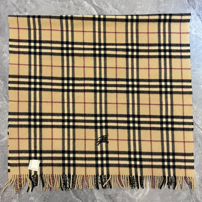 バーバリー ウールマフラー【中古】 