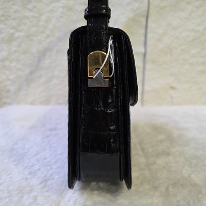 JRA エンボス加工 ワンショルダーバッグ ブラック【中古】 