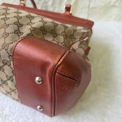 GUCCI キャンバストートバッグ【中古】