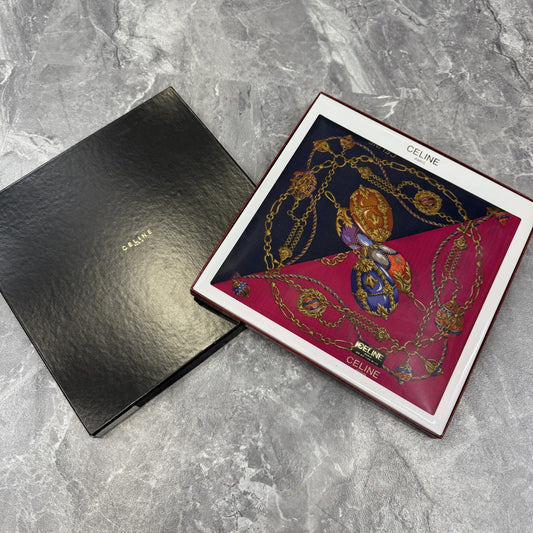 セリーヌ ハンカチセット 箱付き【中古】 