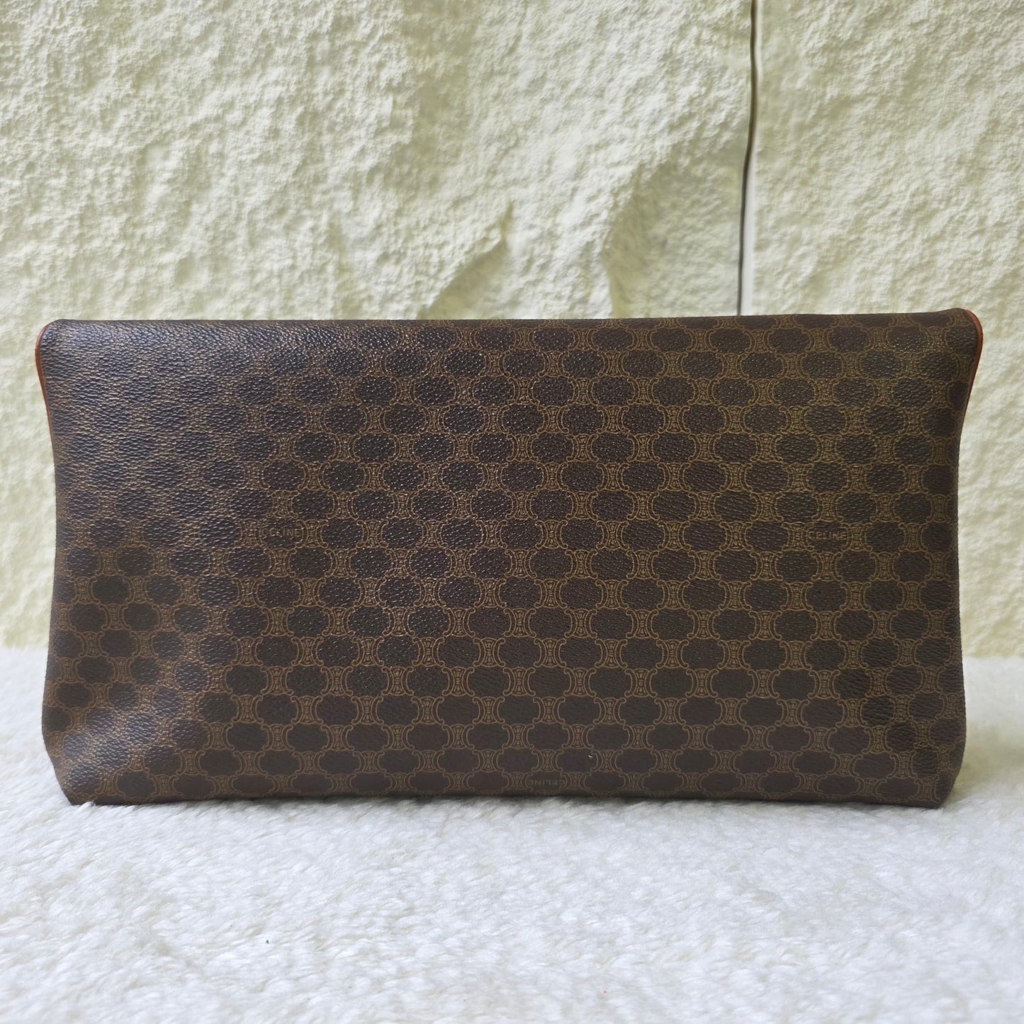 セリーヌ マカダム モノグラム エンベロープバッグ【中古】