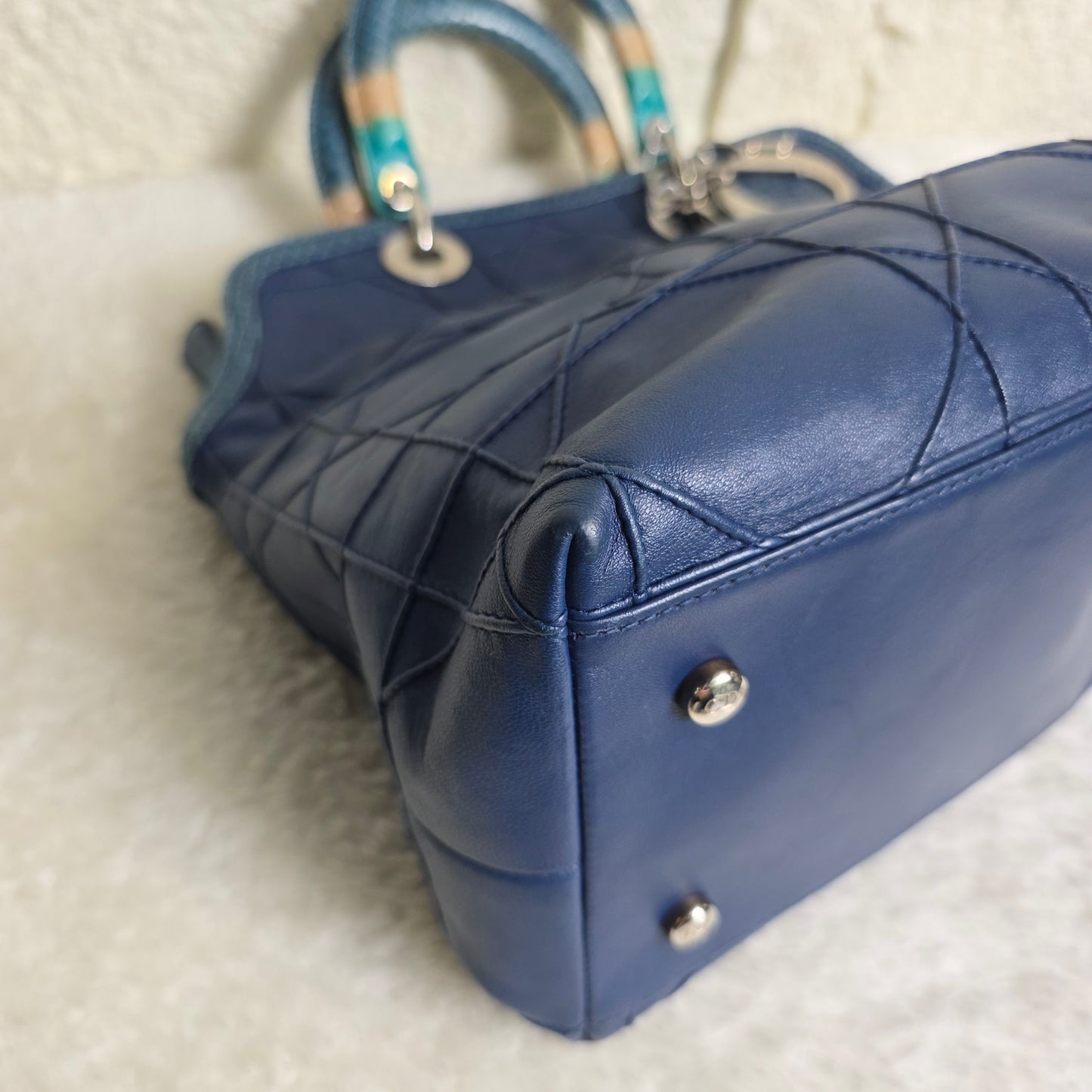 Christian Dior Granville Lady Dior Cannage 手提包 [二手]