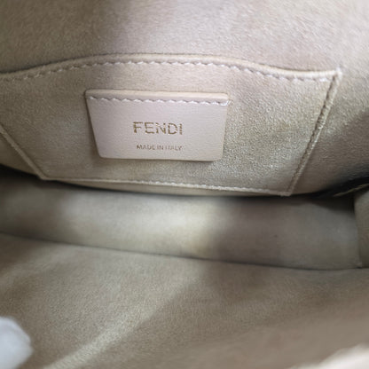 FENDI Mini 2-Way Canai Leather Chain Shoulder Handbag [Pre-Owned]