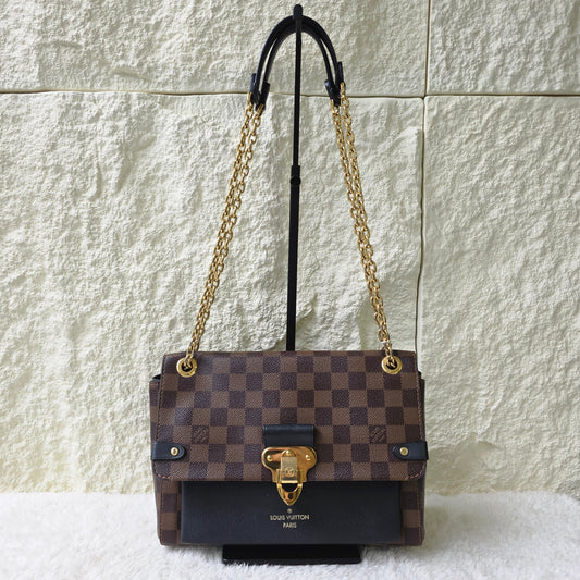 Louis Vuitton Damier Vavin PM Brown Handbag [Pre-Owned]