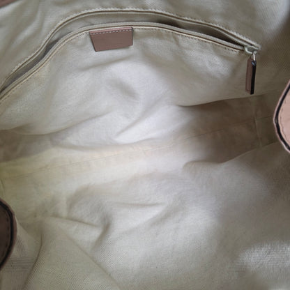GUCCI Canvas Tote Bag [Pre-Owned]