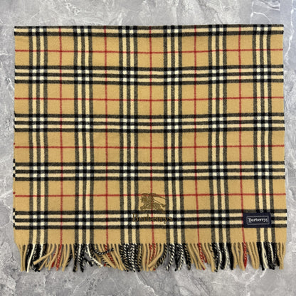バーバリー ウールマフラー【中古】 