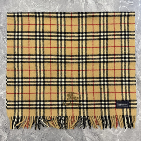 BURBERRY Wool Scarf [Pre-Owned]