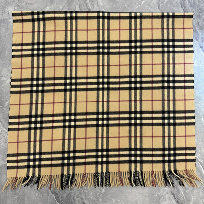 バーバリー ウールマフラー【中古】 