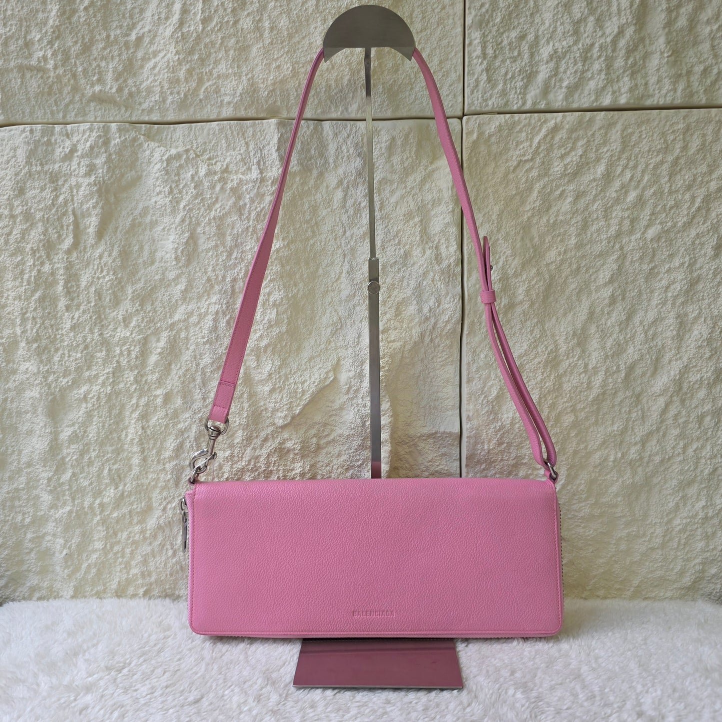 BALENCIAGA Pink Clutch Bag [Pre-Owned]