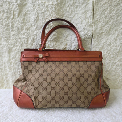 GUCCI キャンバストートバッグ【中古】