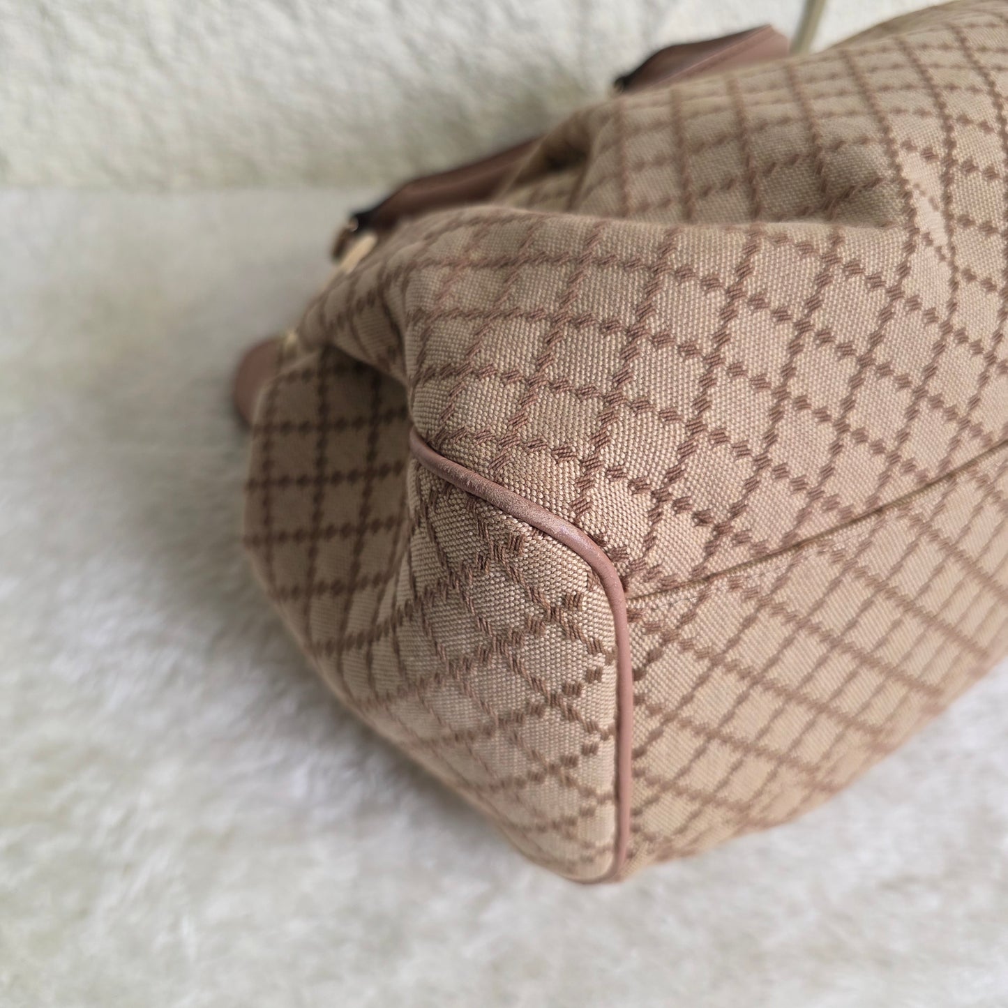 GUCCI Canvas Tote Bag [Pre-Owned]