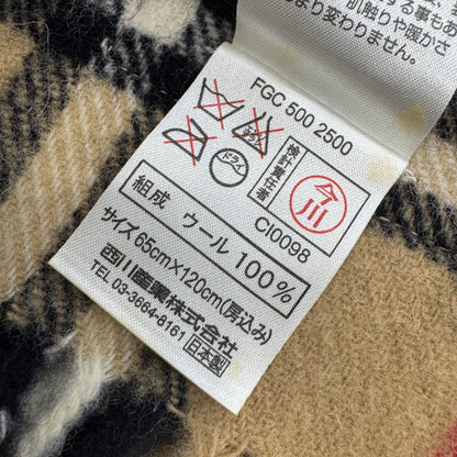 バーバリー ウールマフラー【中古】 