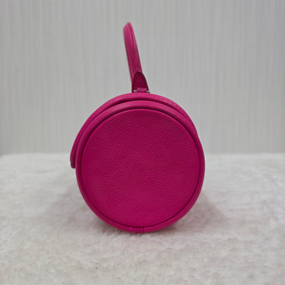 BALENCIAGA アワーグラス ショルダーバッグ レザー ピンク【中古】 