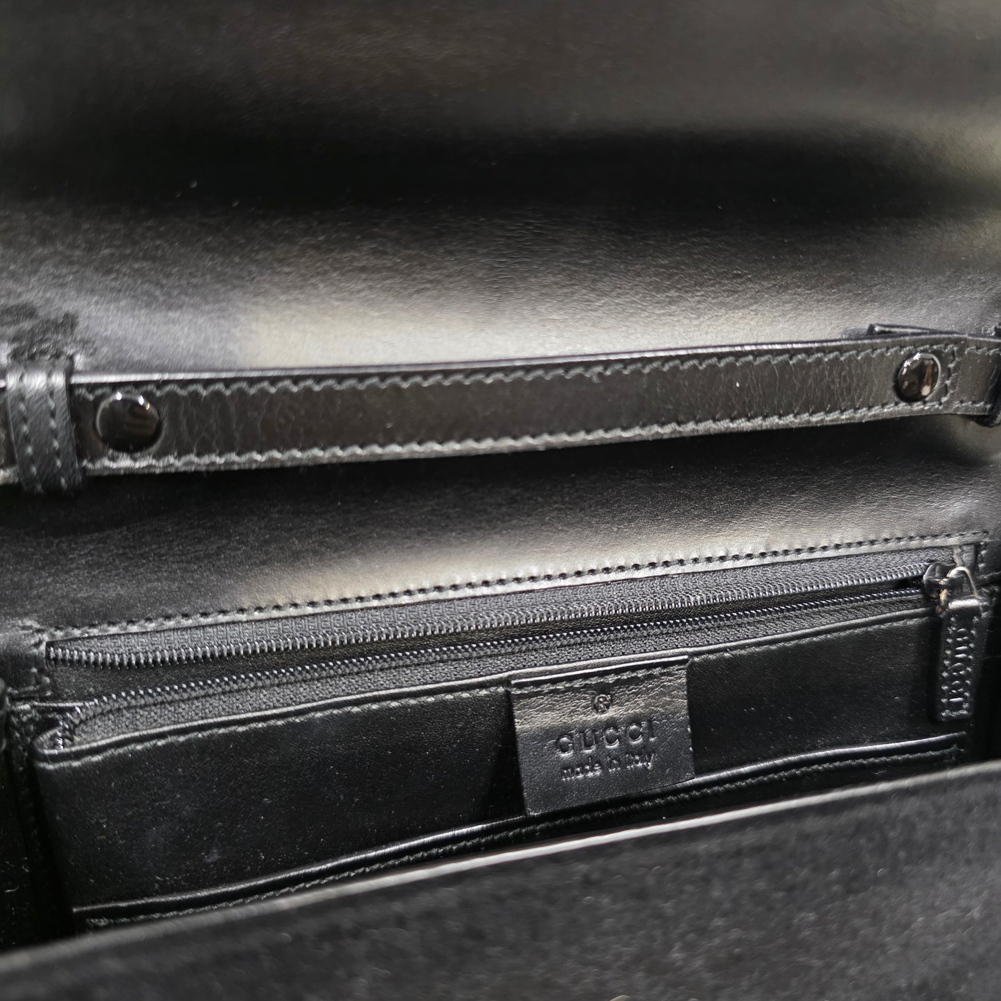 Gucci Felt Turnlock 2WAY Handbag [Pre-Owned]