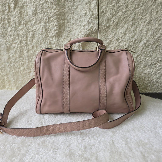 GUCCI  Shoulder/Boston/Tote Bag/Leather[Pre-Owned]