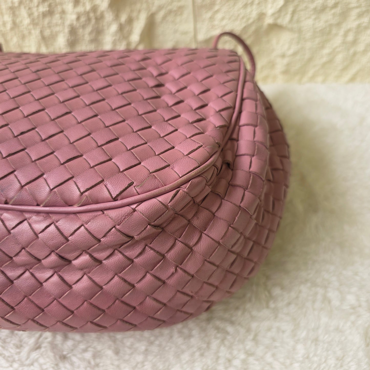 BOTTEGA VENETA Handbag Intrecciato Shoulder [Pre-Owned]