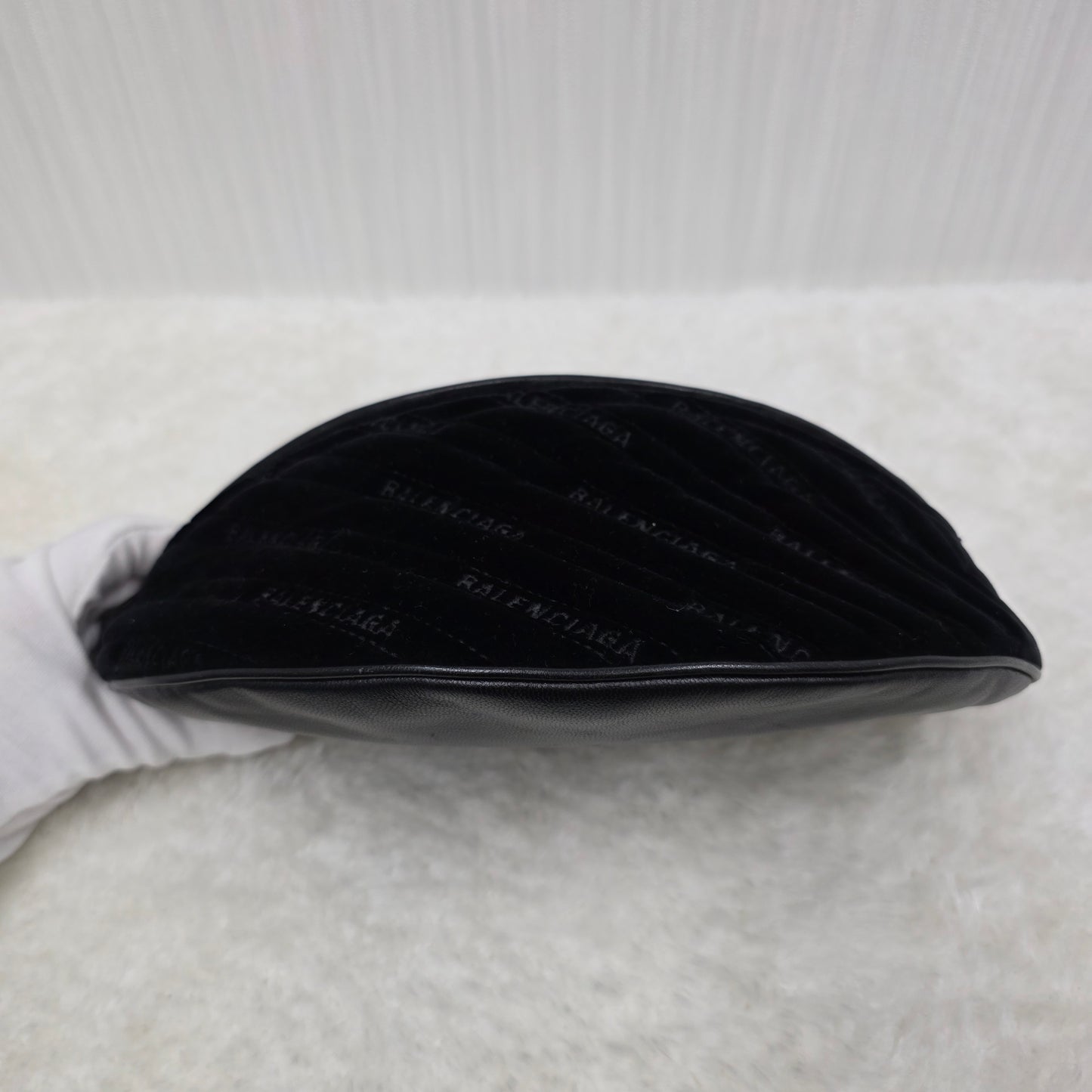 Balenciaga Souvenir All Over Logo Shoulder Bag [Pre-Owned]