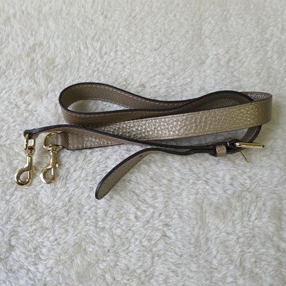 グッチ ベラ 2WAYハンドバッグ レザー ゴールド【中古】 
