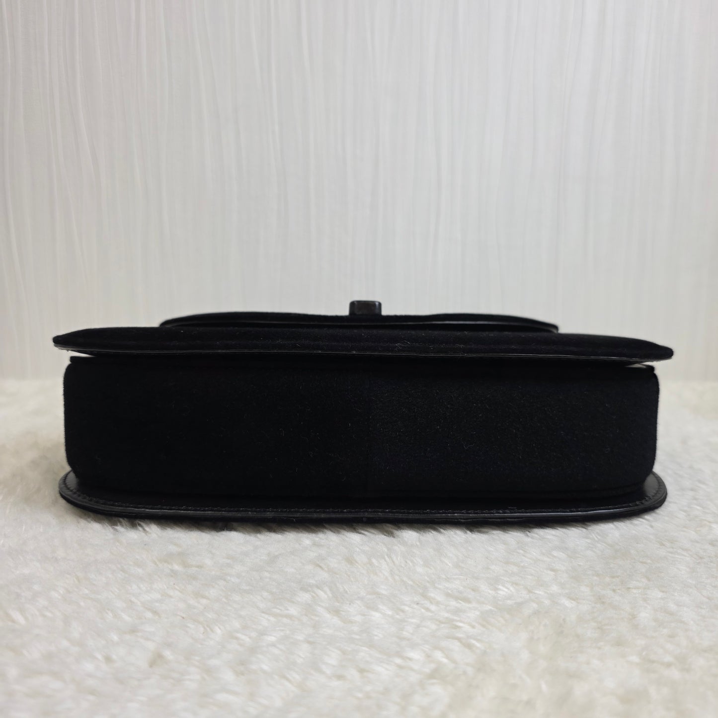 Gucci Felt Turnlock 2WAY Handbag [Pre-Owned]