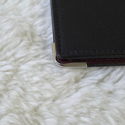 Cartier Leather Agenda Black [Pre-Owned]