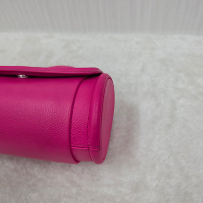 BALENCIAGA アワーグラス ショルダーバッグ レザー ピンク【中古】 