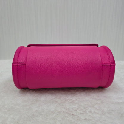 BALENCIAGA アワーグラス ショルダーバッグ レザー ピンク【中古】 