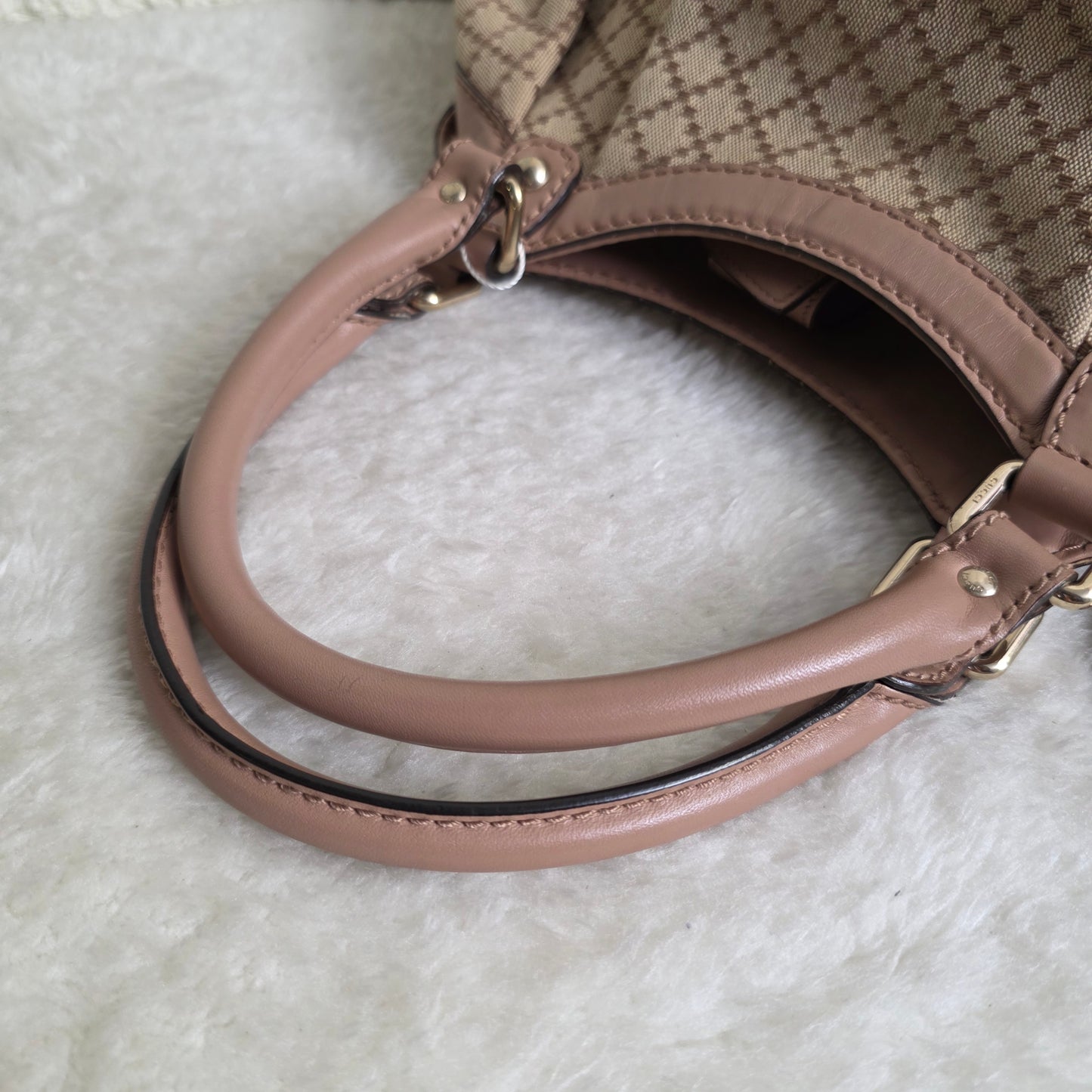 GUCCI Canvas Tote Bag [Pre-Owned]