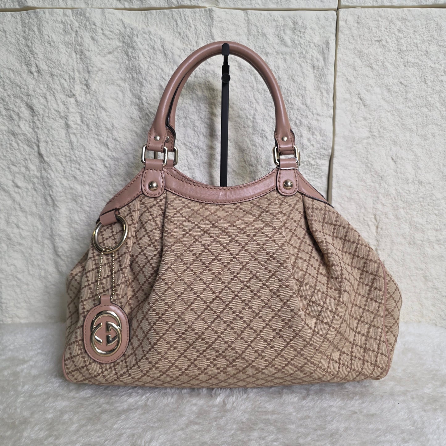 GUCCI Canvas Tote Bag [Pre-Owned]