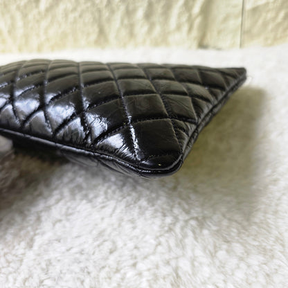シャネル マトラッセボーイシャネル ラムスキン クラッチバッグ【中古】