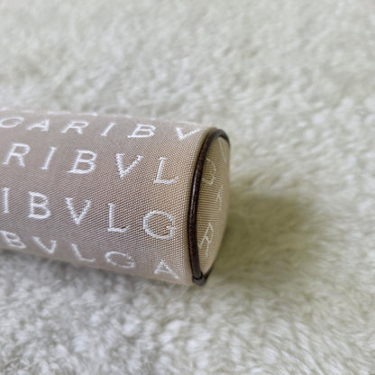 BVLGARI Pen Case Beige [Pre-Owned]